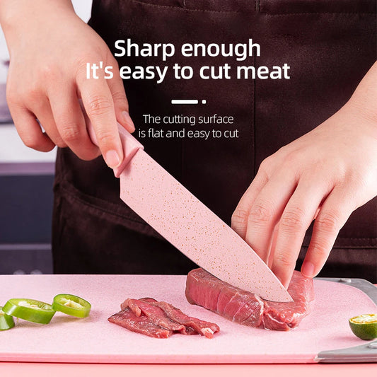 Ensemble de couteaux de cuisine en acier inoxydable