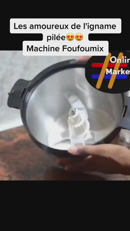 Mélangeur Fufu pour hacher la viande, appareil à piler, hachoir, 6 litres