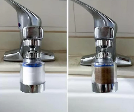 ROBINET DE CUISINE ET FILTRE À EAU FLEXIBLE À 360 degrés